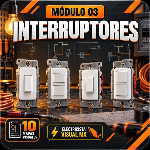 Modulo 03: Interruptores, 10 mapas visuales
