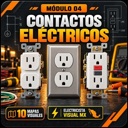 Modulo 04: Contactos electricos, 10 mapas visuales