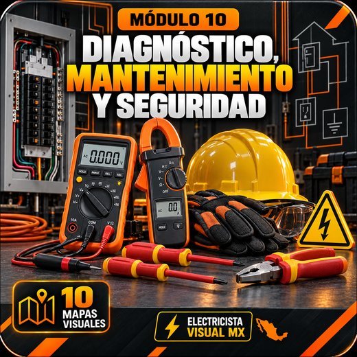 Modulo 10: Diagnostico, mantenimiento y seguridad, 10 mapas visuales